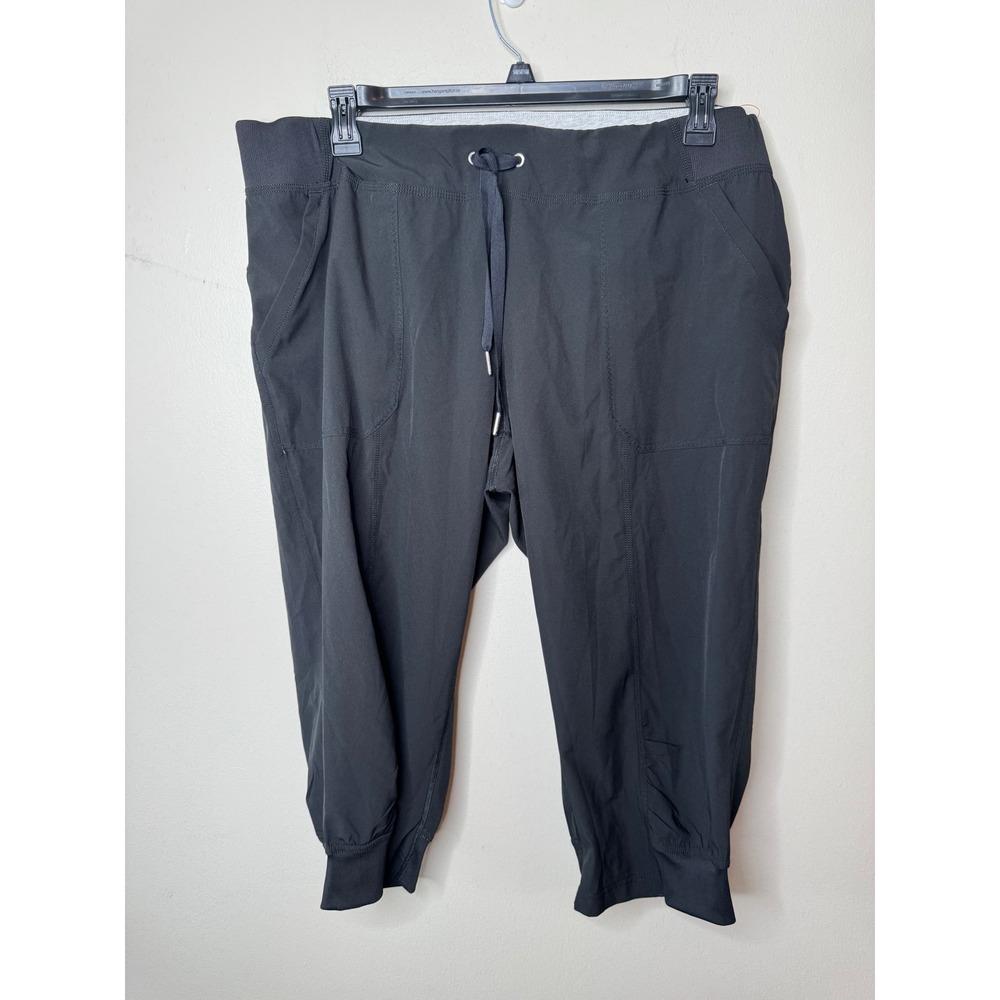 Calvin Klein Performance Black Stretch Jogger Pants